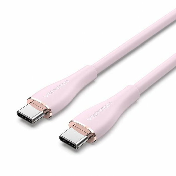 Vention Cable USB 2.0 Tipo-C a Tipo-C TAWPF 1m Rosa Vention Cable USB 2.0 Tipo-C a Tipo-C TAWPF 1m Rosa