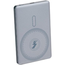 Grundig Powerbank 5000 mAh Ultrafino con MagSafe - Batería Externa Portátil