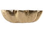 DKD Home Decor Bandeja Vaciabolsillos Resina Dorado 20x20x6,5 cm