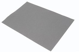 PRYSE Pack de 10 planchas de fieltro gris 40x60 cm
