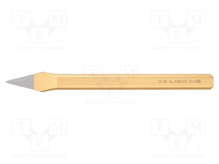 RENNSTEIG Cincel cruzado 300 mm 9 mm RENNSTEIG Cincel cruzado 300 mm 9 mm
