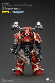 Warhammer 40k Figura 1/18 World Eaters Khorne Berzerker with Eviscerator Chainsword 13 cm