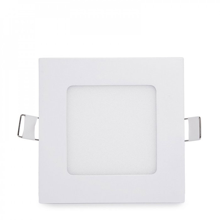 Placa LED Cuadrada 6W 400Lm Blanco Frío 6000K