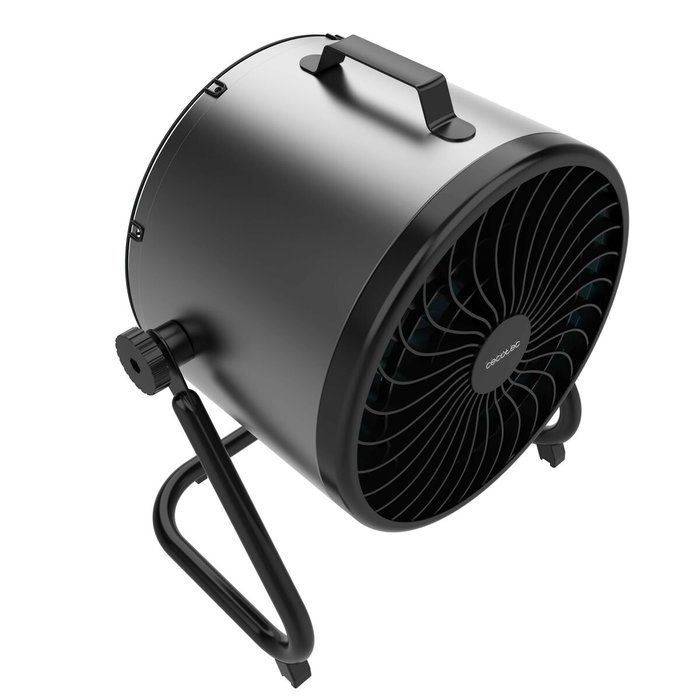 Cecotec Ventilador de Suelo Industrial ProIndustry FlowCannon 150W 3V metal negro silencioso
