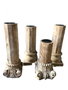 DKD Home Decor Columna de Teca Marrón 28x28x88 cm