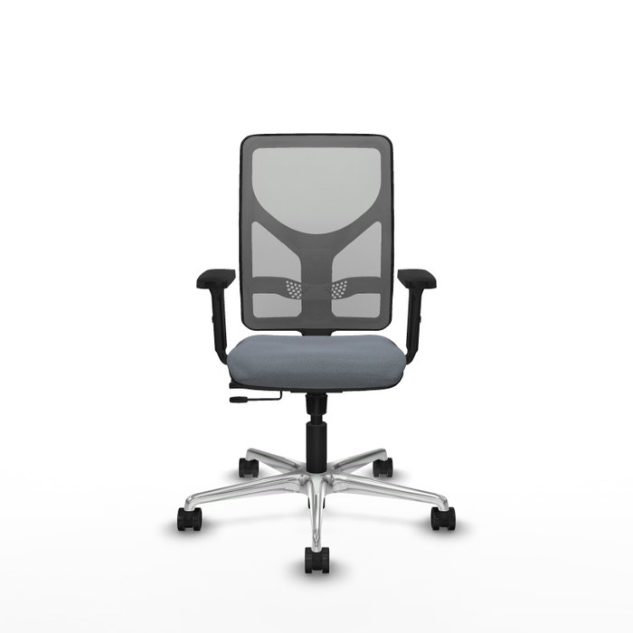 PIQUERAS Y CRESPO Silla de oficina Motilla Gris con mecanismo Sincro/Traslack PIQUERAS Y CRESPO Silla de oficina Motilla Gris con mecanismo Sincro/Traslack