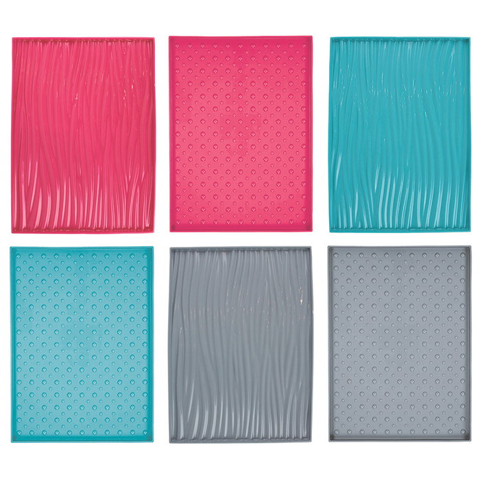 Lily Cook Bandeja de Silicona para Bizcocho Decorada Modelo Noel 36.7x27 cm, Textura de Tronco o Topos