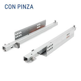 DTC Guía Oculta Tourpush Extracción Parcial Push Cajones Sin Tiradores Largo 350mm Set 200 Unidades