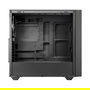 Chieftec Midi Tower GS-03B-BLK-OP Night Hunter Negro | Caja PC Gaming ATX con Panel de Vidrio Templado y 4 Ventiladores ARGB Preinstalados | Soporta ATX/E-ATX