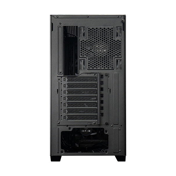 Chieftec Midi Tower GS-03B-BLK-OP Night Hunter Negro | Caja PC Gaming ATX con Panel de Vidrio Templado y 4 Ventiladores ARGB Preinstalados | Soporta ATX/E-ATX