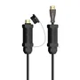 AISENS Cable HDMI V2.1 AOC 20m Negro 8K@60Hz 4K@120Hz 48Gbps