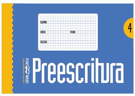 Cuaderno Lamela Preescritura Nº 4 (Set de 10)