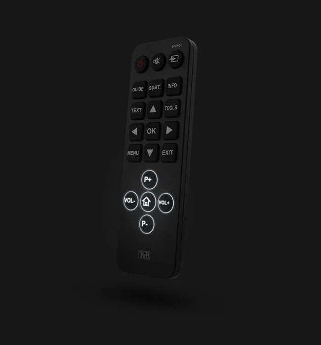 T'nB Mando a distancia universal TCUNSENIOR EASY - Negro