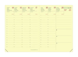 Quo Vadis Recambio Agenda Anual Randonnee Prestigio 2027 90x125 mm