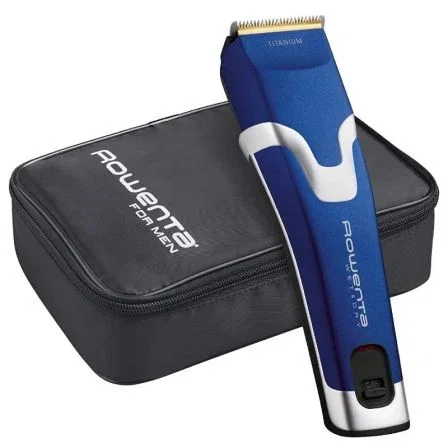 CORTAPELOS ROWENTA WET AND DRY - CUCHILLA RECUBIERTA DE TITANIO - 2 PEINES AJUSTABLES - PEINE ESPECIFICO BARBA - BATERÍA LARGA DURACIÓN