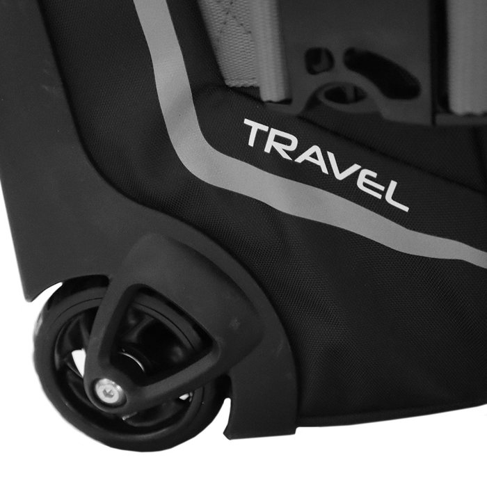 Sparco Martin S016438MRSI Mochila De Viaje Negro-Gris 142 Litros