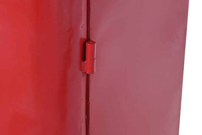 DKD Home Decor Botellero Vintage Rojo Blanco 44 x 151 x 70 cm