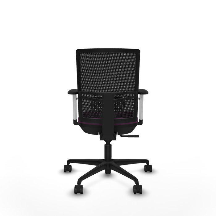 PIQUERAS Y CRESPO Silla de oficina Yunquera con mecanismo Sincro, Morado y Negro PIQUERAS Y CRESPO Silla de oficina Yunquera con mecanismo Sincro, Morado y Negro
