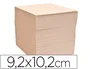 Liderpapel Taco de Papel Sin Encolar Crema 1000 Hojas 92x102 mm 70 g/m² - 100% Reciclado