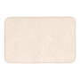 Allstar Alfombra de Baño Camiers Beige 60 x 40 cm - Suave y Antideslizante para Suelo Lavable