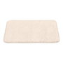 Allstar Alfombra de Baño Camiers Beige 60 x 40 cm - Suave y Antideslizante para Suelo Lavable