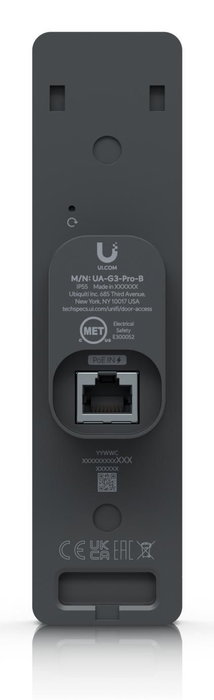 Ubiquiti - Lector NFC Intercomunicador de Acceso con Pantalla Táctil 4.7", Face Unlock, Touch Pass, IP55, PoE