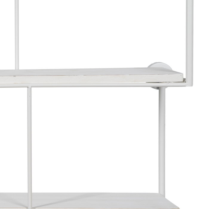 Estantería Blanco Metal Decoración 51 X 14 X 72 cm