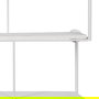 Estantería Blanco Metal Decoración 51 X 14 X 72 cm