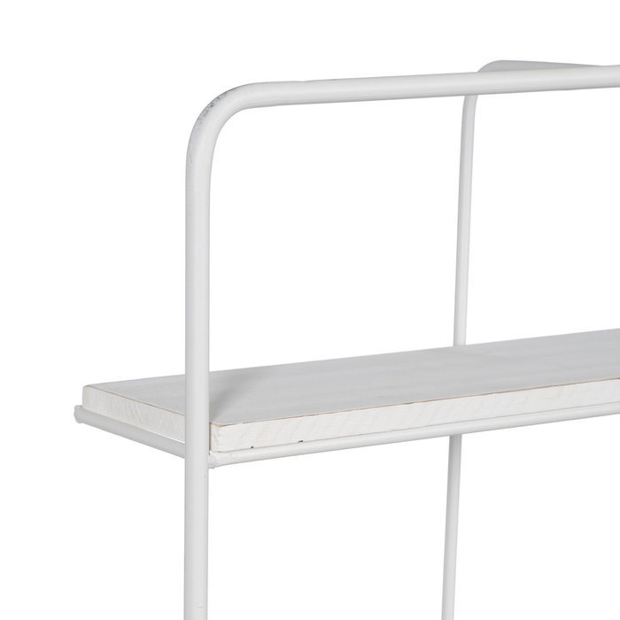 Estantería Blanco Metal Decoración 51 X 14 X 72 cm