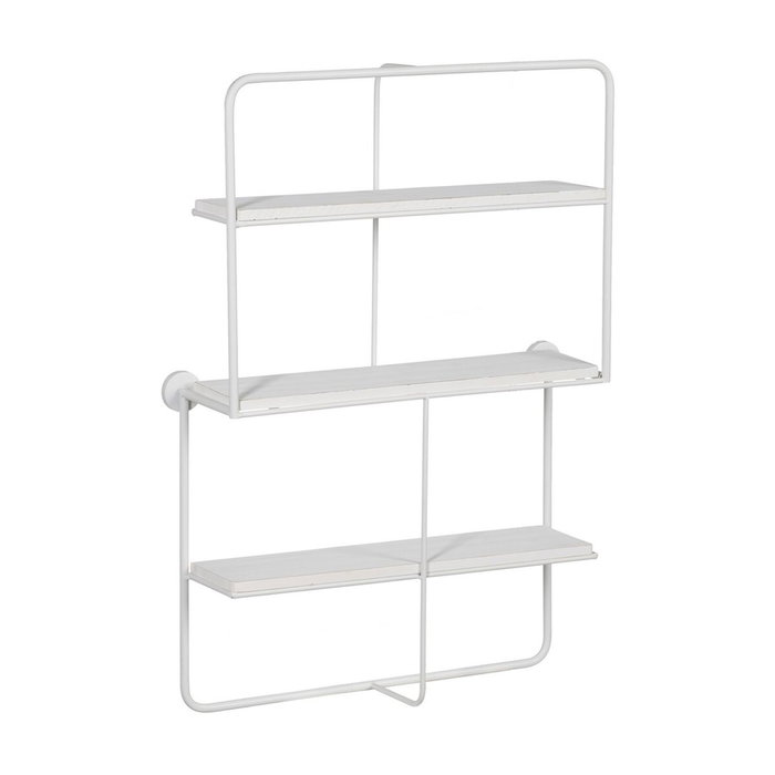 Ixia Estantería de Metal Blanca de Decoración 51 x 14 x 72 cm Ixia Estantería de Metal Blanca de Decoración 51 x 14 x 72 cm