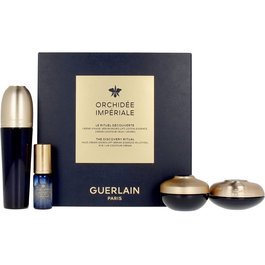 Guerlain Orchidée Impériale Gift Set 30ml The Essence-in-Lotion + 15ml The Cream + 7ml The Eye and Lip Cream + 5ml The Micro-Lift Concentrate