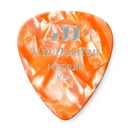 Dunlop Pack 72 Púas Classic Naranja Perlado Medium