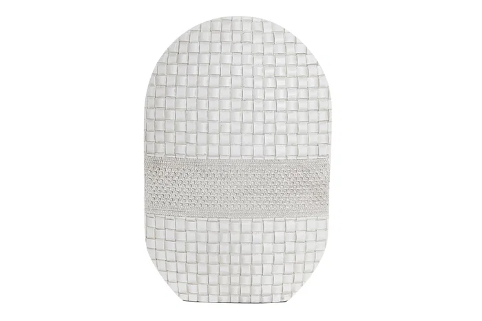 DKD Home Decor Jarrón de Resina Blanco 30x10x45 cm DKD Home Decor Jarrón de Resina Blanco 30x10x45 cm