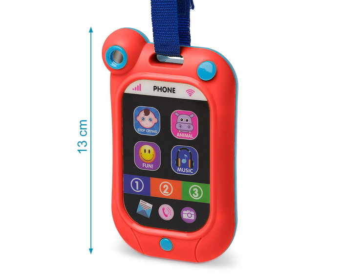 KioKids Juguete Teléfono Móvil Musical para Bebés +18 Meses con Melodías y Sonidos KioKids Juguete Teléfono Móvil Musical para Bebés +18 Meses con Melodías y Sonidos