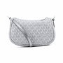 Bolso Bandolera Michael Kors Carmela Gris 20 x 12 x 7 cm
