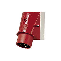 Mennekes Enchufe de pared 32A 5P 354 6H 400V IP44