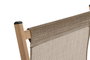 DKD Home Decor Hamaca Terraza Y Jardin Woodcol Natural Aluminio Ratan Sintetico 111.5 x 102 x 61 cm (2 Unidades)