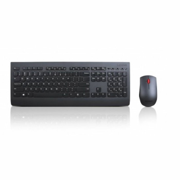 Lenovo 4X30H56823 Combo Teclado y Ratón Inalámbrico RF Español Negro