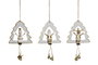 DKD Home Decor Decoración Colgante de Madera Navideña Surtida