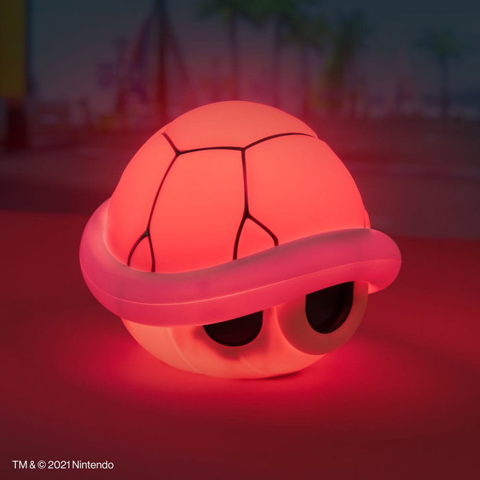 Mario Kart Lámpara con sonido Red Shell 12 cm Mario Kart Lámpara con sonido Red Shell 12 cm