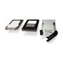 ICY DOCK MB994SP-4SB-1 Panel de Instalación 5.25" para 4x SATA HDD 2.5" Aluminio Negro
