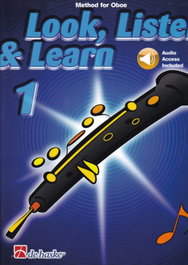 DE HASKE, Oboe 1. LOOK, LISTEN & LEARN (+audio online)