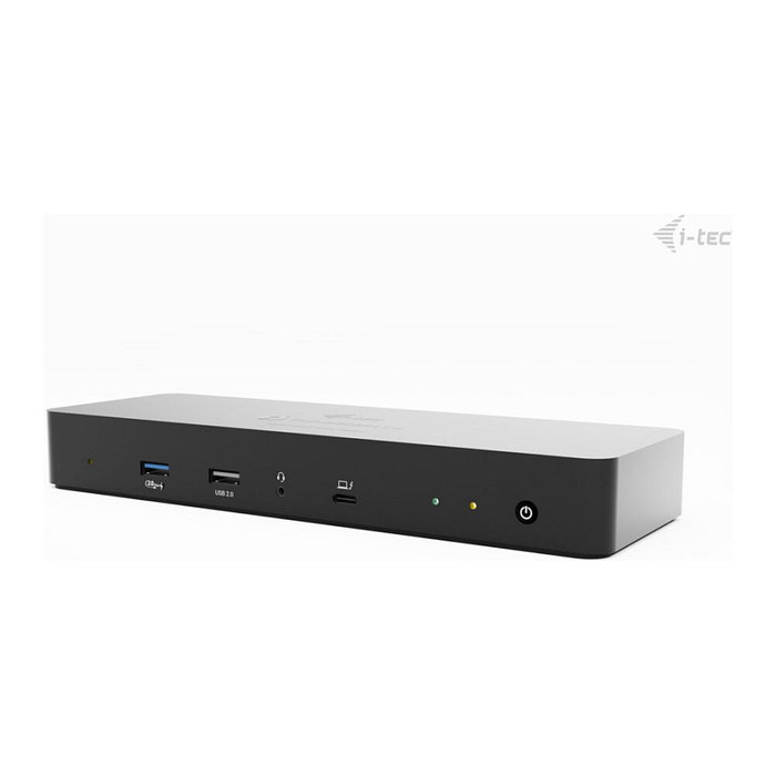 I-Tec Docking Station Thunderbolt 4 Intelligent Dual Display DS - Puerto TB4, 2x DP, LAN, USB-C, 3x USB-A, Audio, PD 90W - Negro