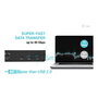 I-Tec Docking Station Thunderbolt 4 Intelligent Dual Display DS - Puerto TB4, 2x DP, LAN, USB-C, 3x USB-A, Audio, PD 90W - Negro