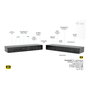 I-Tec Docking Station Thunderbolt 4 Intelligent Dual Display DS - Puerto TB4, 2x DP, LAN, USB-C, 3x USB-A, Audio, PD 90W - Negro