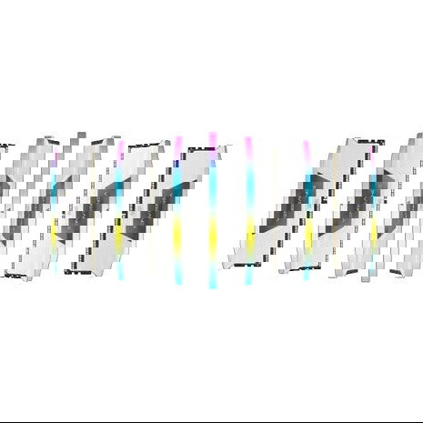 Corsair CMH64GX5M2B5600C40W Vengeance RGB DDR5 64GB (2x32GB) 5600MHz CL40 Memoria RAM para PC - Kit de 2 módulos DIMM 288-pin