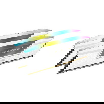 Corsair CMH64GX5M2B5600C40W Vengeance RGB DDR5 64GB (2x32GB) 5600MHz CL40 Memoria RAM para PC - Kit de 2 módulos DIMM 288-pin