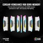 Corsair Vengeance RGB 64 GB (2x32 GB) DDR5 5600 MHz CL40 Blanca CMH64GX5M2B5600C40W