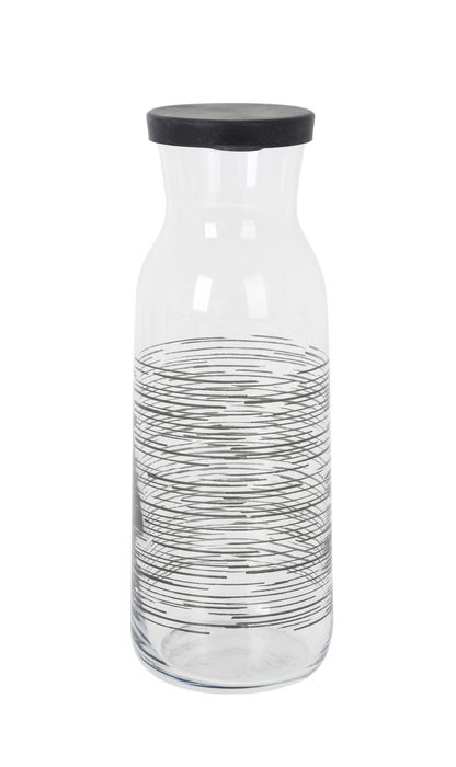 LAV Botella Decantadora Ischia 1.2 L con Grifo, Modelo Fon886.2102Pk., Dimensiones: 7 x 9 x 26 cm (6 Unidades)