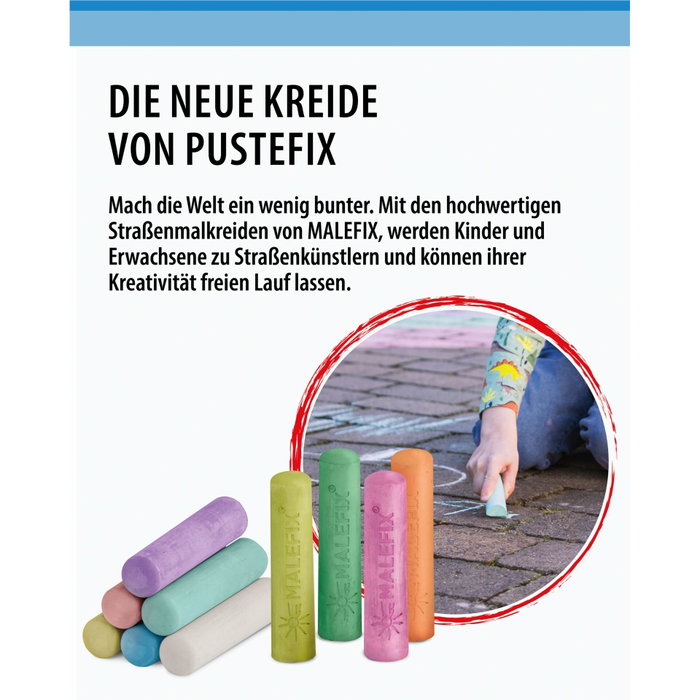 Pustefix MALEFIX Tiza para Pavimentar Pack de 20
